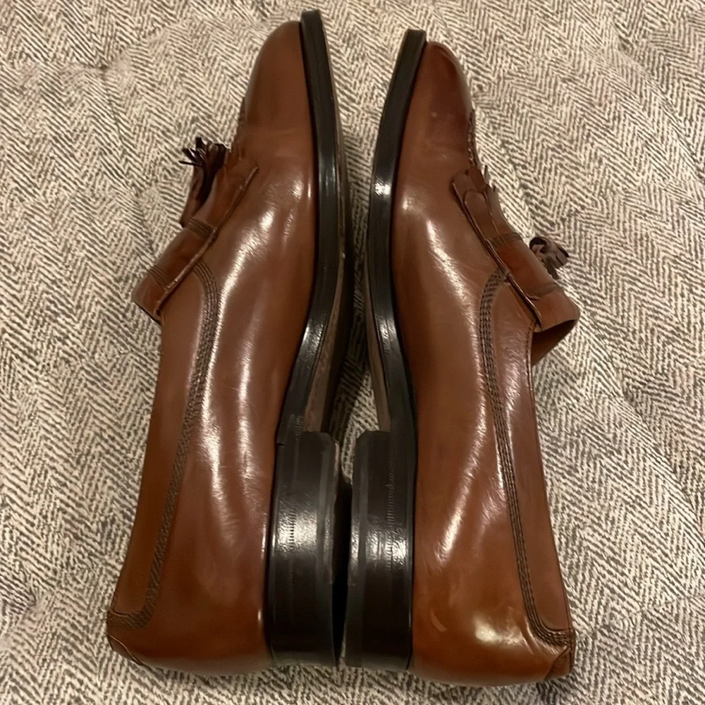 Pelle Line Shoes tassel loafers size 8 M